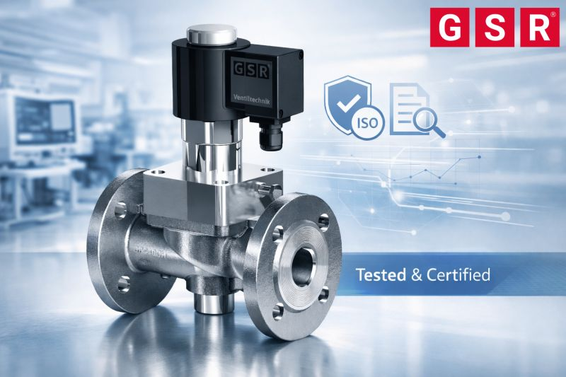 GSR Ventiltechnik GmbH & Co. KG Чи проходять випробування та схвалення клапани GSR?